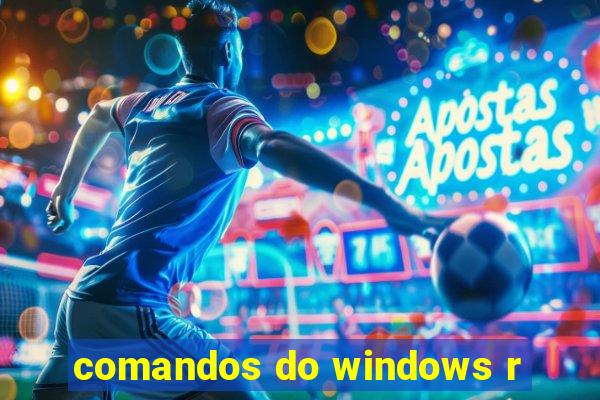 comandos do windows r